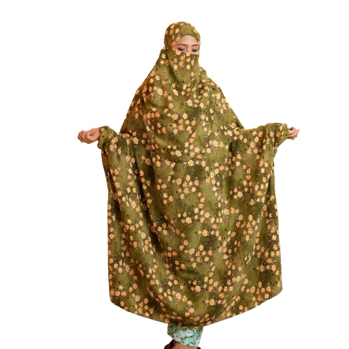 Soft Cherry Khimar